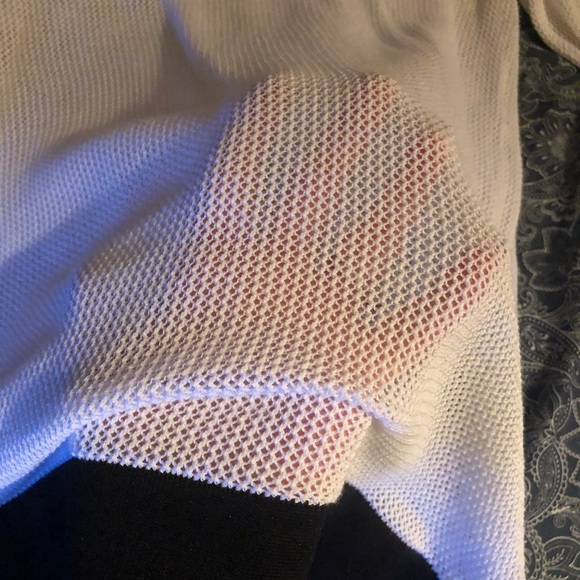 Rag and Bone long sleeve netted top - Picture 3 of 7